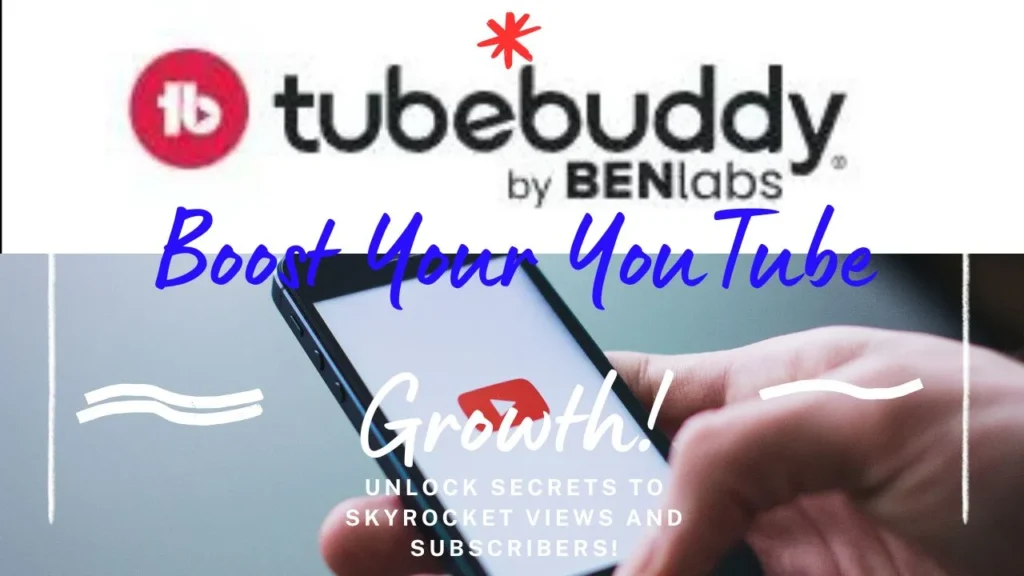 Visual representation of TubeBuddy's YouTube SEO tools, showcasing features for optimizing video titles, tags, and descriptions.